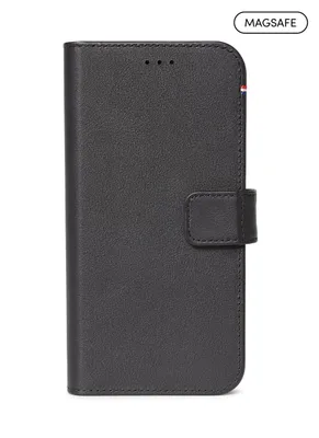 Decoded Leather Detachable Wallet for iPhone 13 Mini - Black