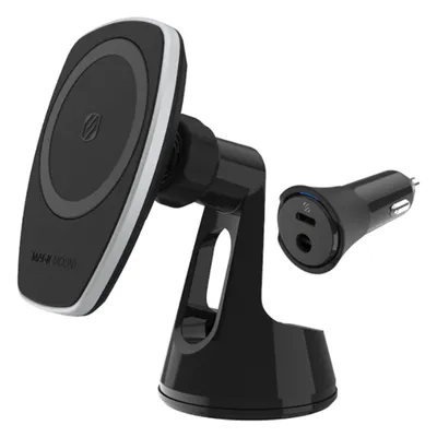 Scosche MagicMount Charge4 with MagSafe Window & Dash Mount for Car