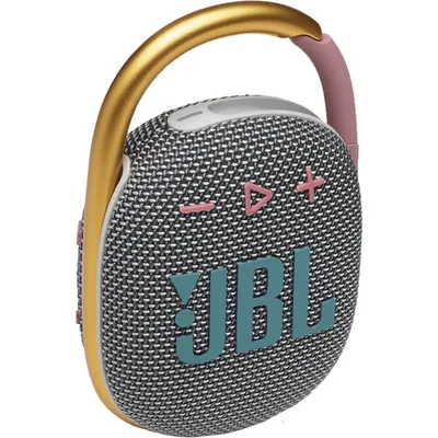 JBL Clip4 Bluetooth Speaker - Gray