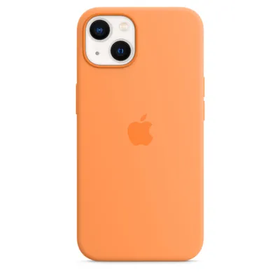 Apple iPhone 13 Silicone Case with MagSafe – Marigold