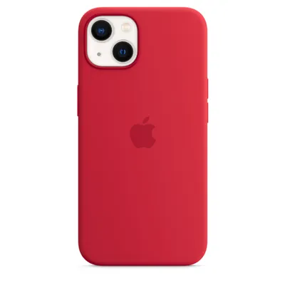 Apple iPhone 13 Silicone Case with MagSafe – (PRODUCT)RED