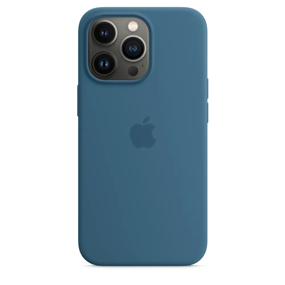 Apple iPhone 13 Pro Silicone Case with MagSafe – Blue Jay