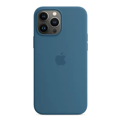 Apple iPhone 13 Pro Max Silicone Case with MagSafe – Blue Jay