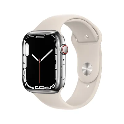 Apple Watch Series 7 Silver Stainless Steel Case