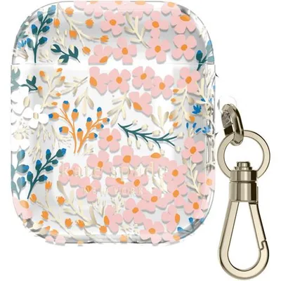 kate spade Flexible Case Multi Floral Clear for Airpods