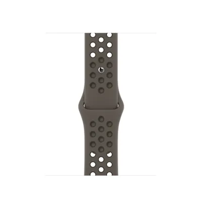 Apple 45mm Midnight Olive Gray/Cargo Khaki Nike Sport Band