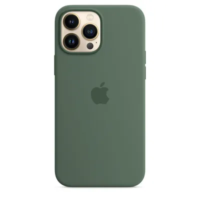 Apple iPhone 13 Pro Max Silicone Case with MagSafe – Eucalyptus