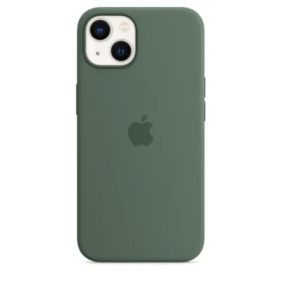 Apple iPhone 13 Silicone Case with MagSafe – Eucalyptus