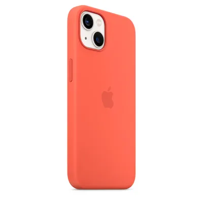 Apple iPhone 13 Silicone Case with MagSafe – Nectarine