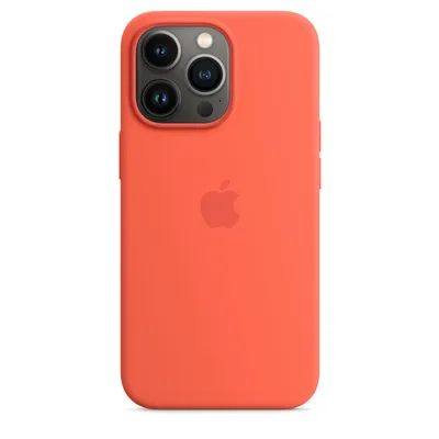 Apple iPhone 13 Pro Silicone Case with MagSafe – Nectarine