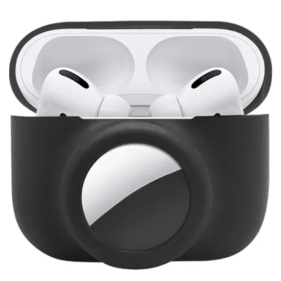 LAUT POD DUAL for AirPods Pro (1st Generation)  and AirTag- Black