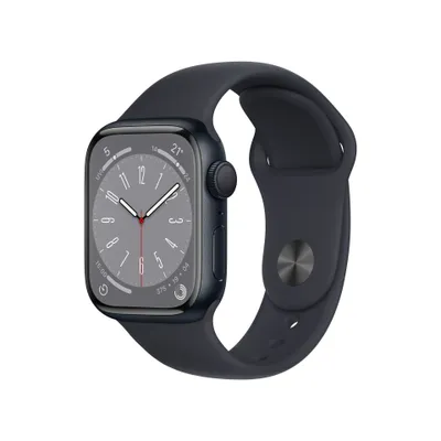 Apple Watch Series 8  Midnight Aluminium Case with Sport Band