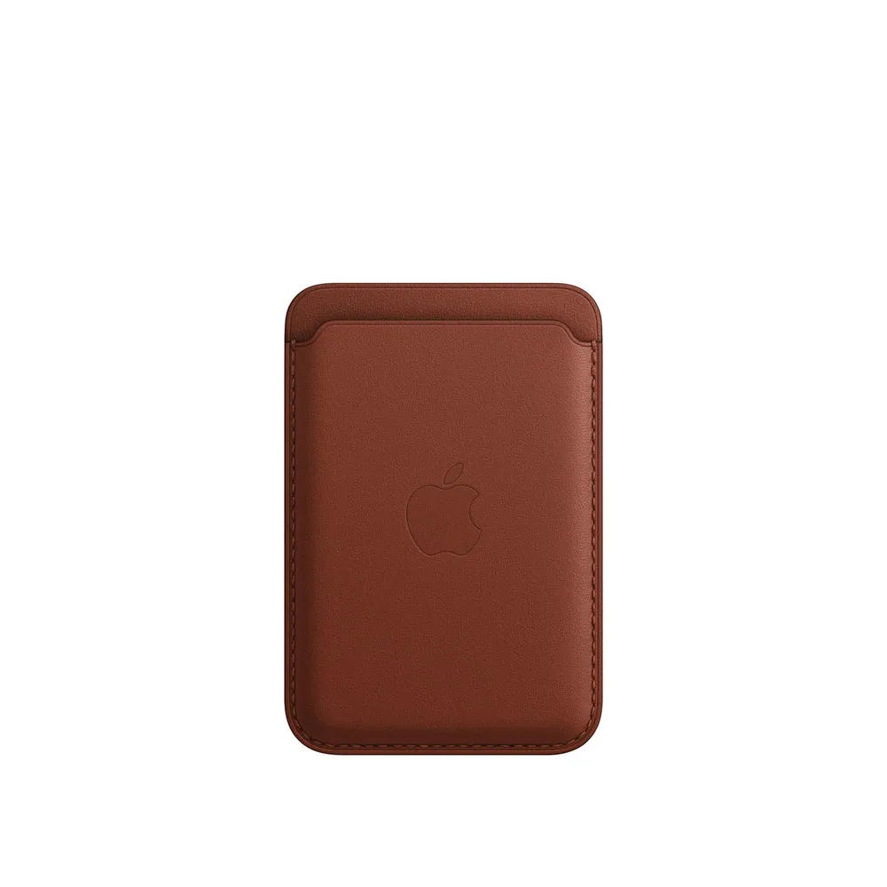 iPhone Leather Wallet with MagSafe - Umber