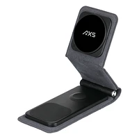 AXS 3-in-1 Portable Magnetic Wireless Charger Stand