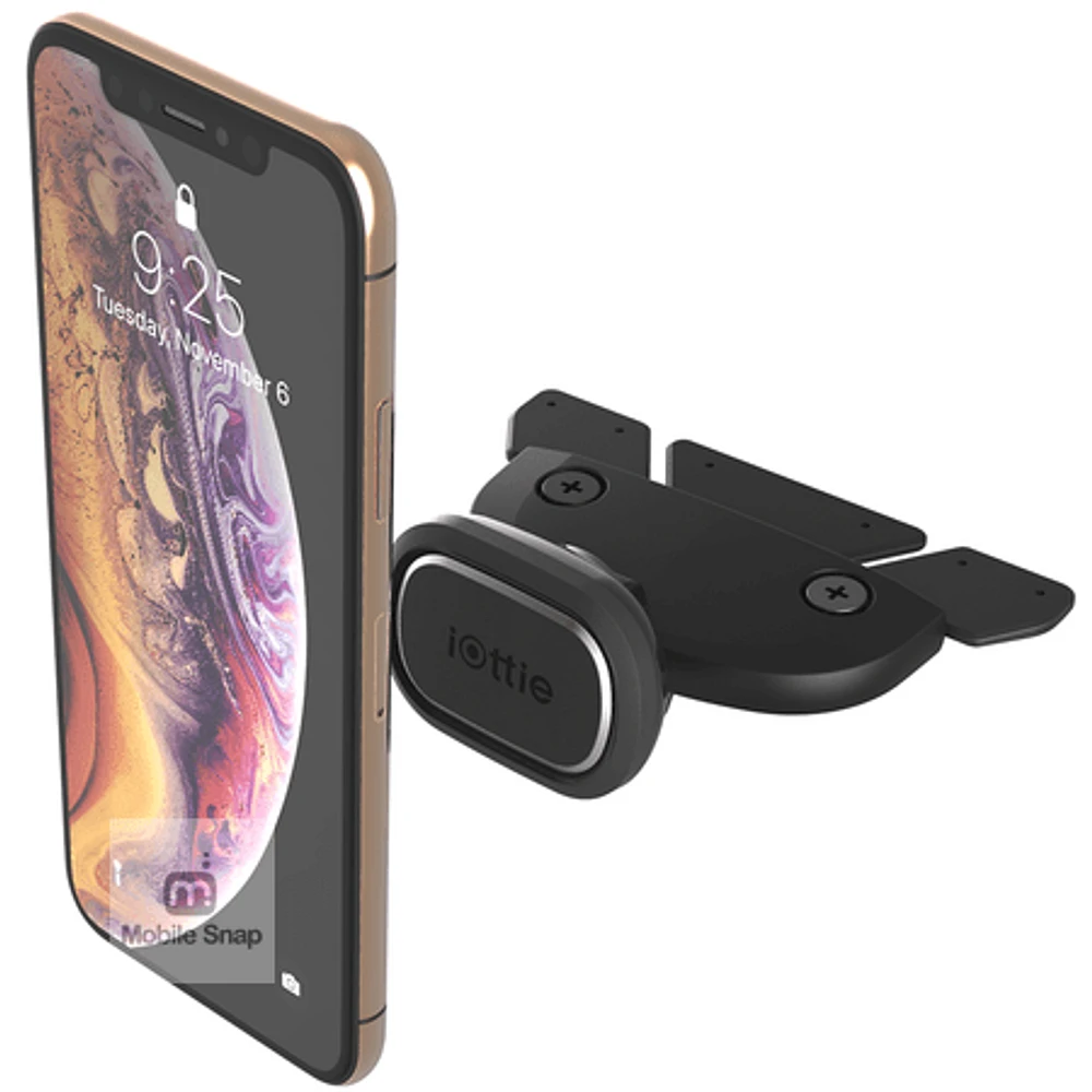 iTap Magnetic 2 CD Slot Mount Universal Black