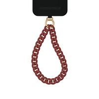 Phone Wristlet Strap Dark Amber