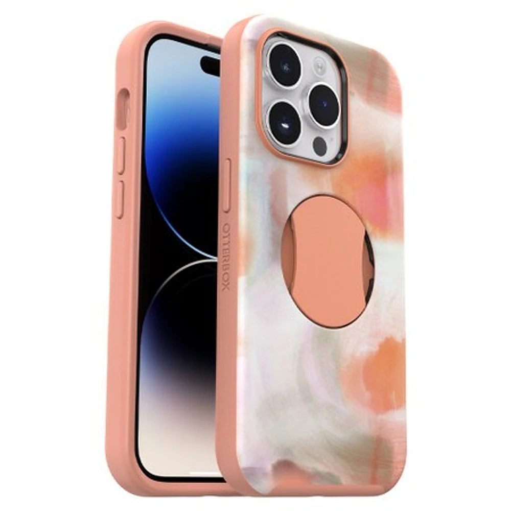 OtterGrip Symmetry Case Peaches for iPhone 14 Pro