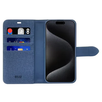 Folio 2 in 1 w/MagSafe Case Lazuli Blue for iPhone 16 Pro Max