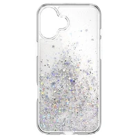 Starfield 3D Glitter Case Transparent for iPhone 16 Plus