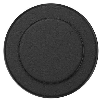 PopGrip For MagSafe Round with Adapter Ring Black