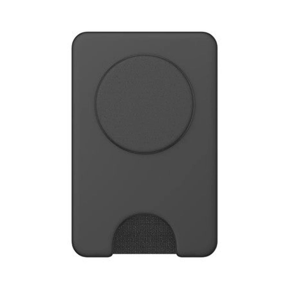 PopWallet+ For MagSafe Round with Adapter Ring Black