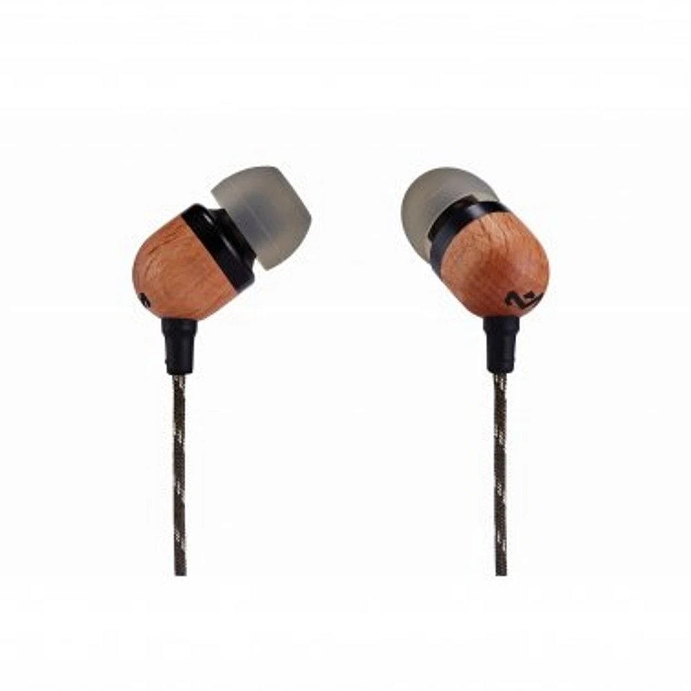 House of Marley Signature Black Smile Jamaica Earbuds