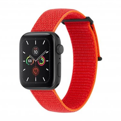 Apple Watch 38/40mm Case-Mate Reflective Neon Orange Nylon Band