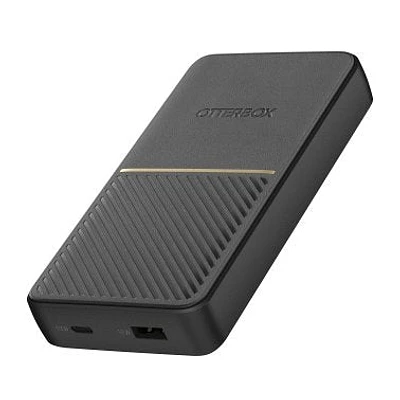 OtterBox 20,000mAh Black Dual Port USB-A 12W+USB-C PD 18W Portable Power Bank