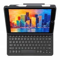 iPad 10.2 2019-2021 7th-9th Gen ZAGG Black/Grey Pro Keys Keyboard