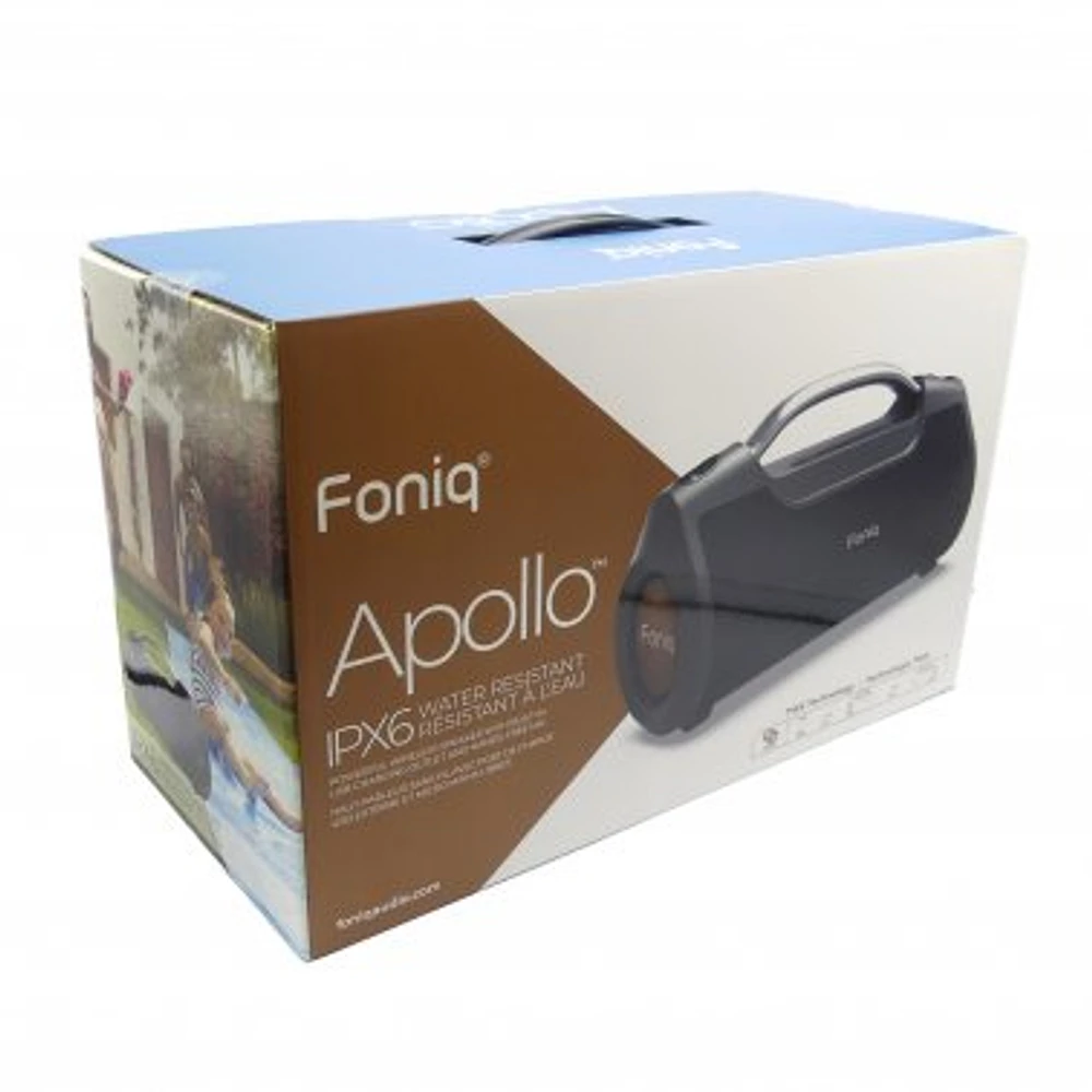 Foniq Apollo Portable TWS Bluetooth Speaker with Built-in Power Bank and USB/AUX Inputs