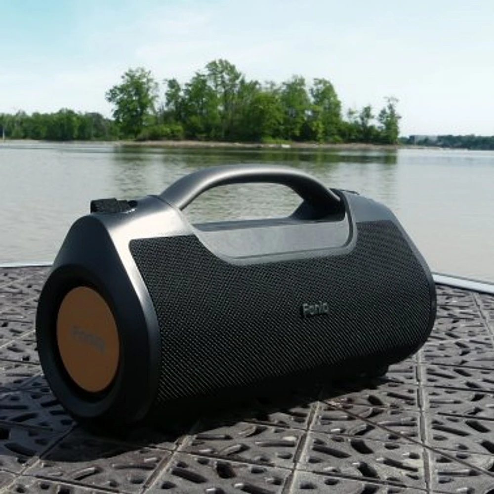 Foniq Apollo Portable TWS Bluetooth Speaker with Built-in Power Bank and USB/AUX Inputs