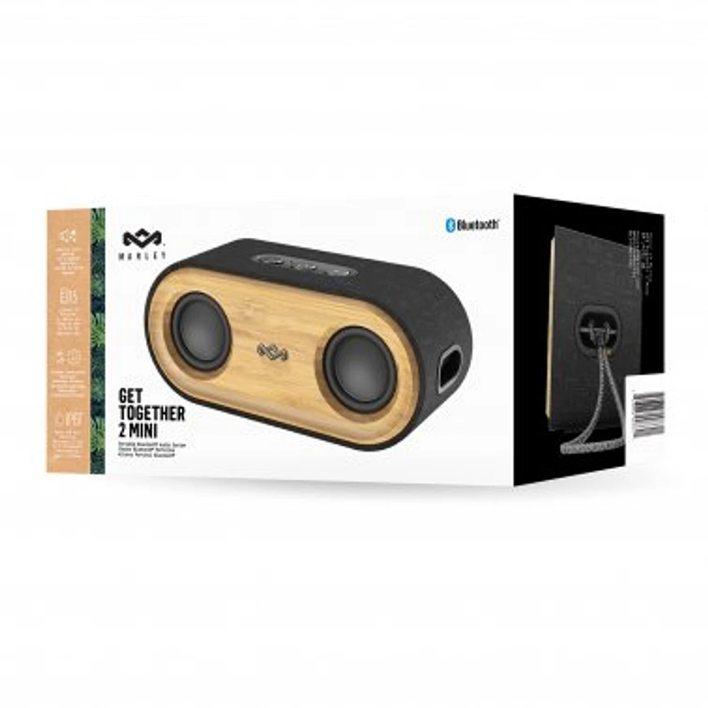 House of Marley Get Together 2 Mini Bluetooth Speaker - Black