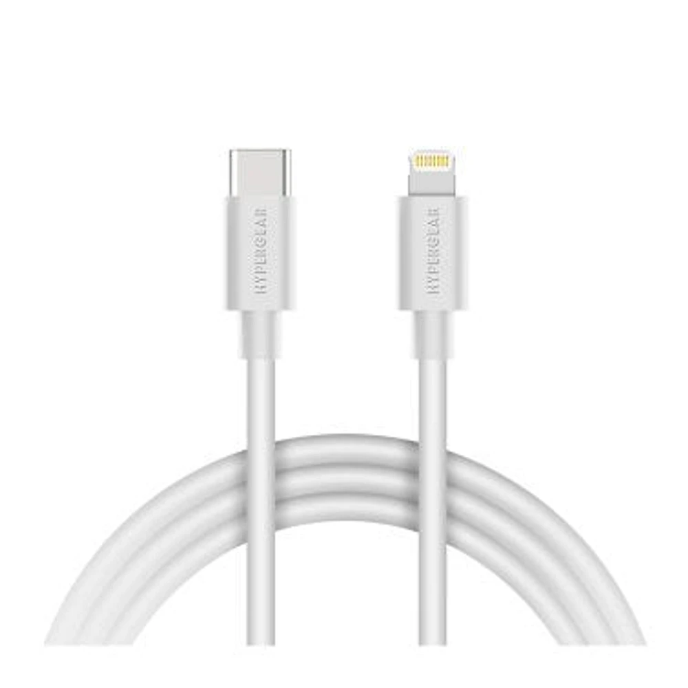 HyperGear USB-C to MFi Lightning Cable 90cm - White