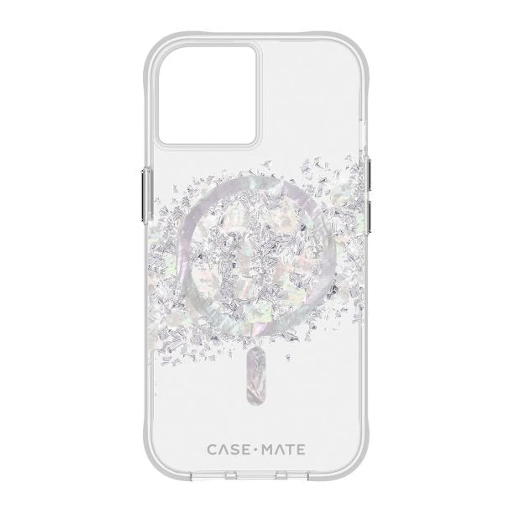 iPhone 13/14/15 Variations Case-Mate Karat MagSafe Case - Touch of Pearl