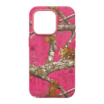 iPhone 15 Pro Otterbox Symmetry w/ MagSafe Graphics Series Case - Pink - Flamingo Pink