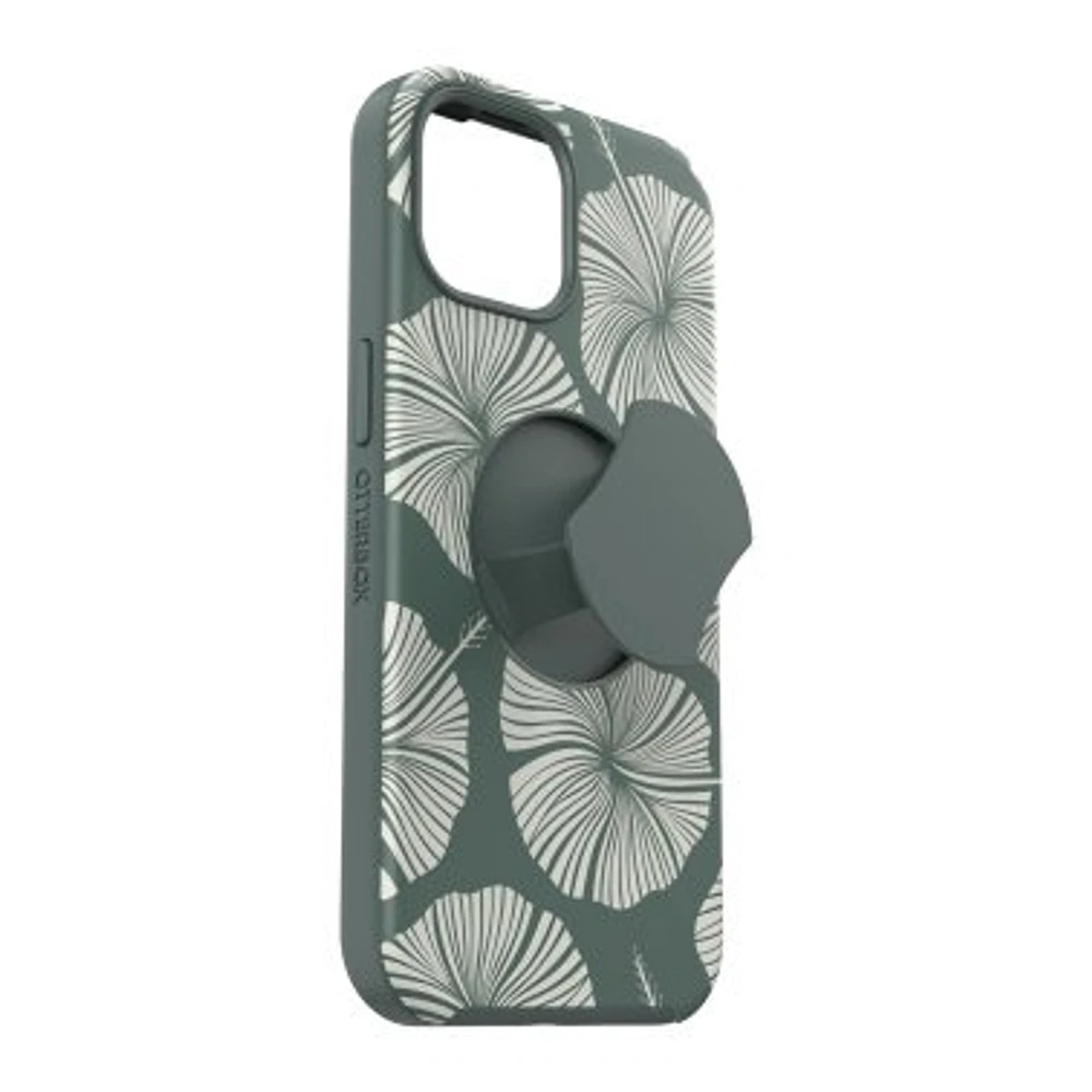 iPhone 15/14/13 Otterbox OtterGrip Symmetry w/ MagSafe Series Case - Green - Island Getaway