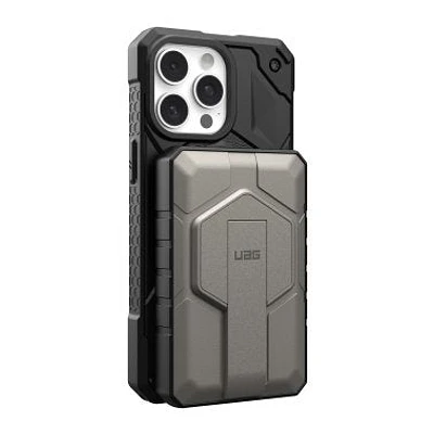 UAG 10,000 mAh Rugged Wireless Power Bank + Stand - Black