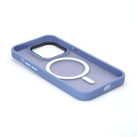 iPhone 14 Plus Aura Indigo Baby Blue Case w/Magsafe - PREMIUM ALLOY BUTTONS BULK