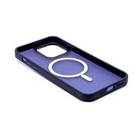 iPhone 14 Plus Aura Navy Blue Case w/Magsafe - PREMIUM ALLOY BUTTONS BULK