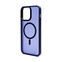 iPhone 14/13 Aura Navy Blue Case w/Magsafe - PREMIUM ALLOY BUTTONS BULK