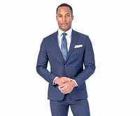 X-Slim MK Window Mini Grid Suit - Navy