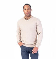 V-Neck Tonal Sweater