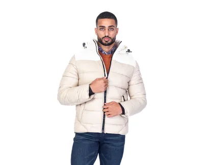 Mid-Weight 2-Tone Puffer Jacket