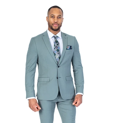 Extra Slim Fit Solid Suit - Sage