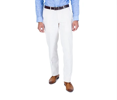 Linen Dress Pant Separate - Off White