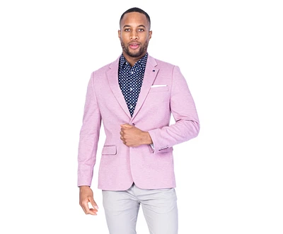 Textured Sports Jacket - Pink