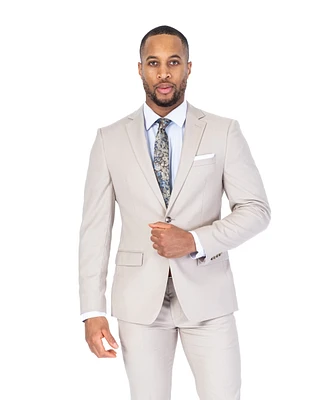 X-Fit Solid Stretch Suit - Tan