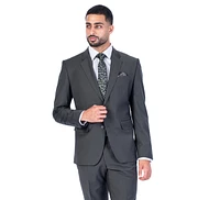 Extreme Slim European Wool Suit - Sage/Green