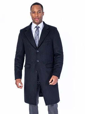 Wool & Cashmere Full Length Topcoat