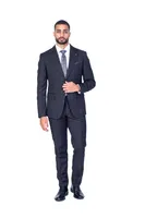 Modern Fit Tonal Check Suit